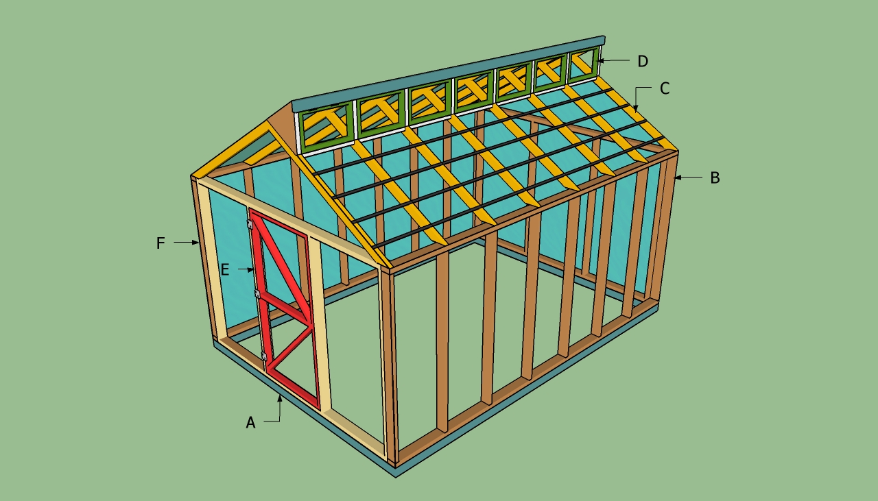 Greenhouse Plans for Free 12 X 8