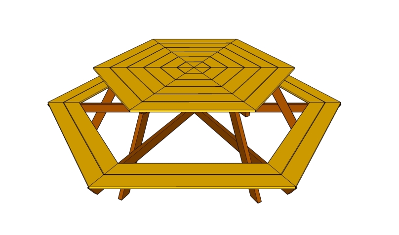 Outdoor Picnic Table Plans Free